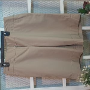Ann Taylor Loft Bermuda Khaki shorts